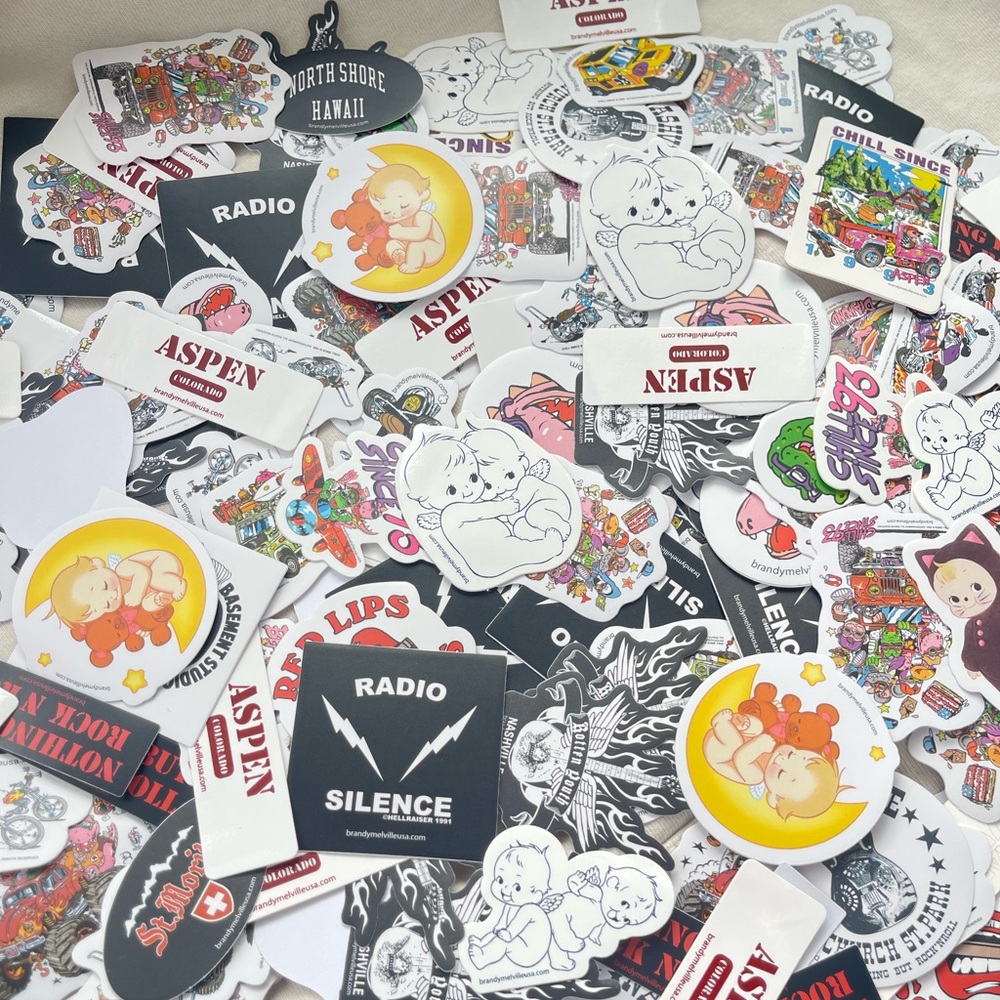 BRANDY MELVILLE STICKERS